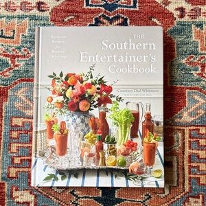 The Southern Entertainer's Cookbook with Colorful Floral Design